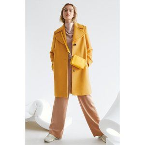 sam edelman yellow coat